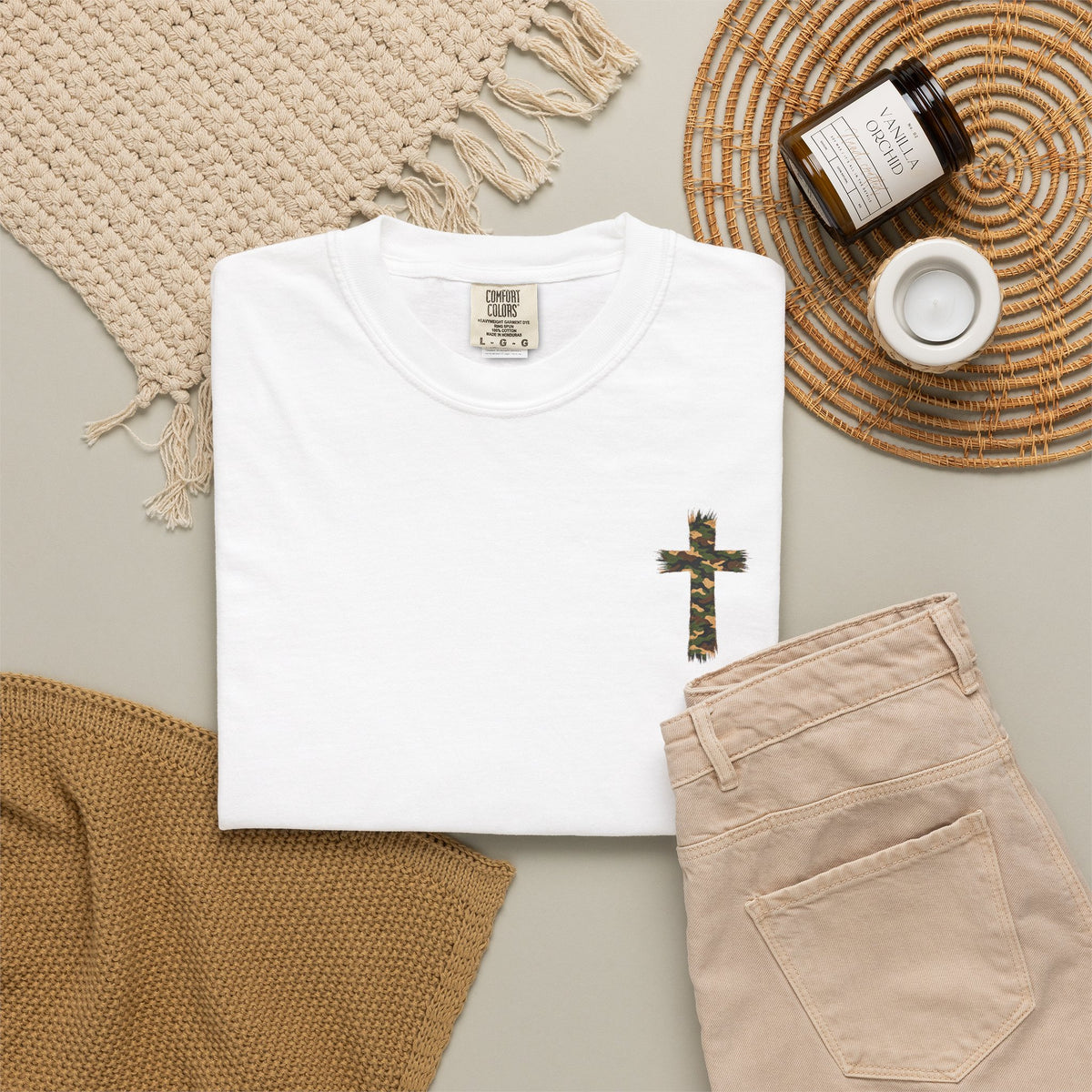 Camo Cross T-Shirt