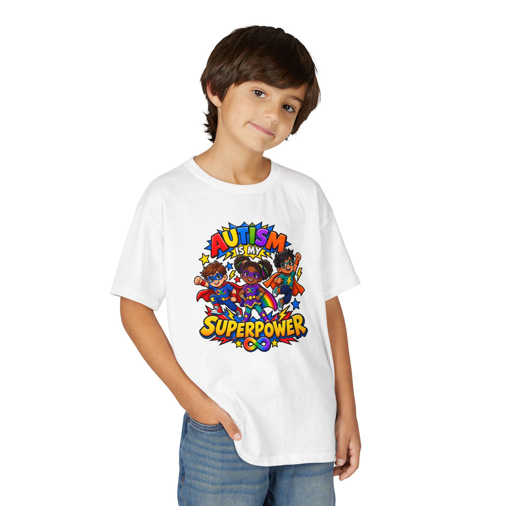 Autism Is My Superpower Youth T-Shirt