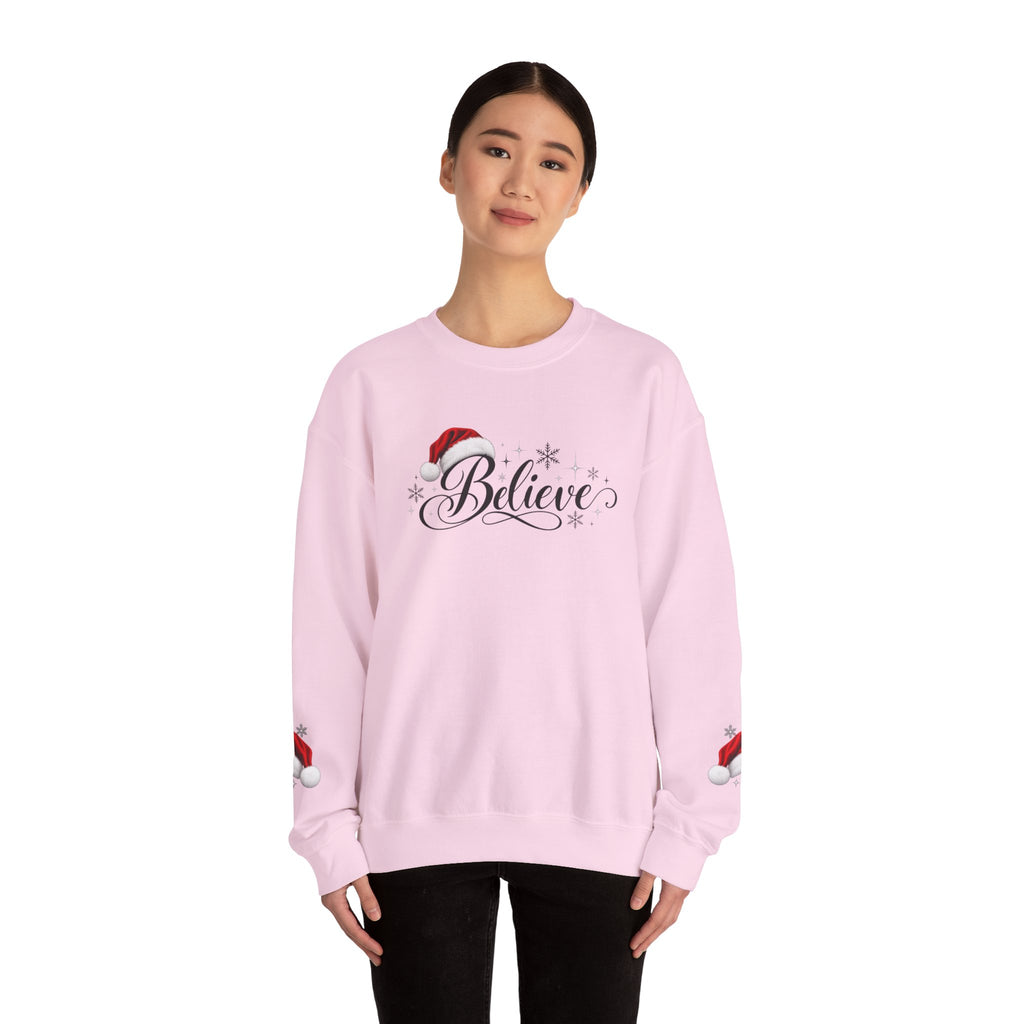 Believe Christmas Crewneck Sweatshirt