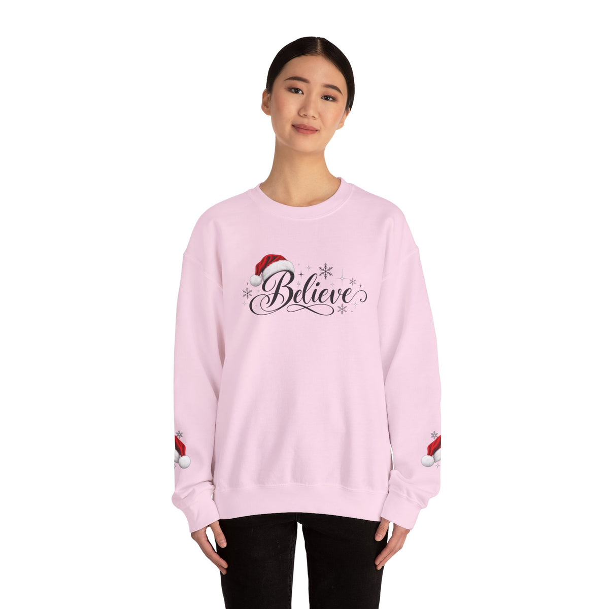 Believe Christmas Crewneck Sweatshirt
