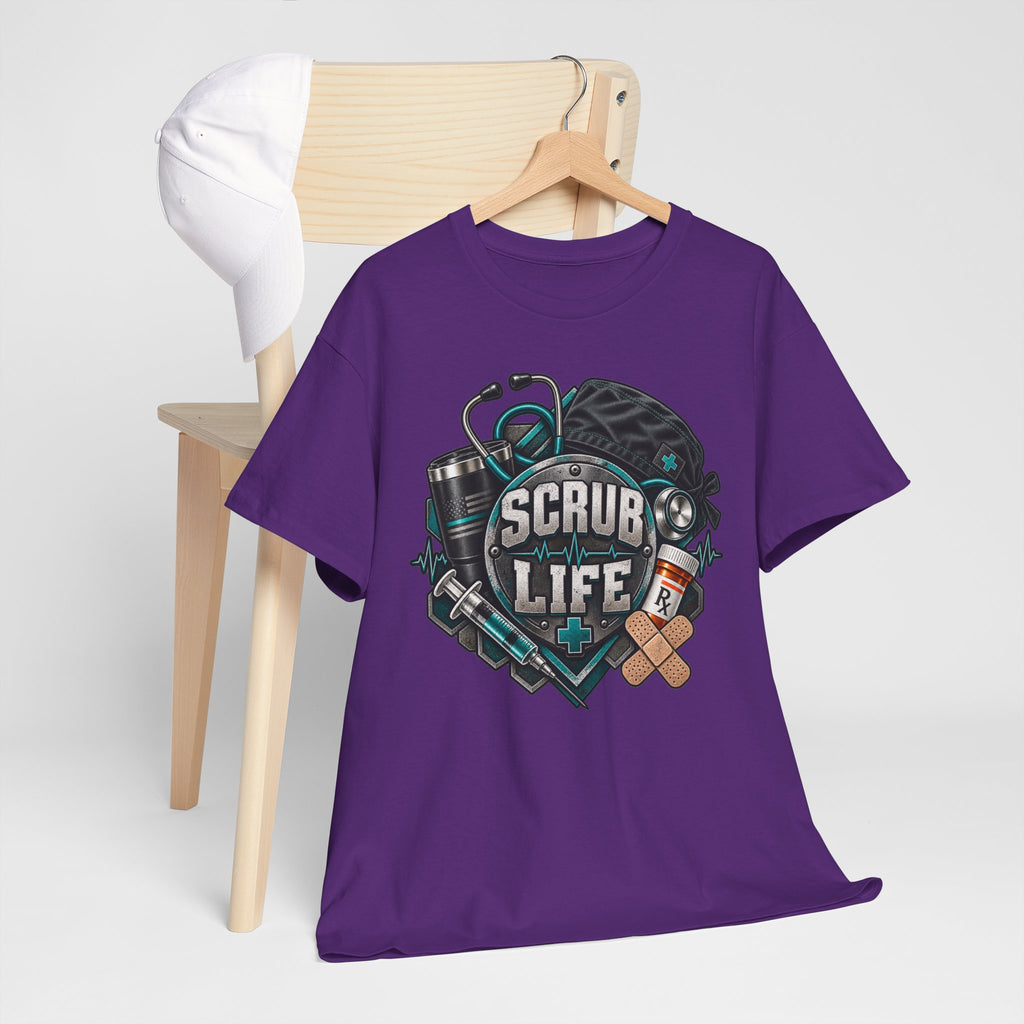 Scrub Life T-Shirt – Nurse & Healthcare Worker Graphic Tee