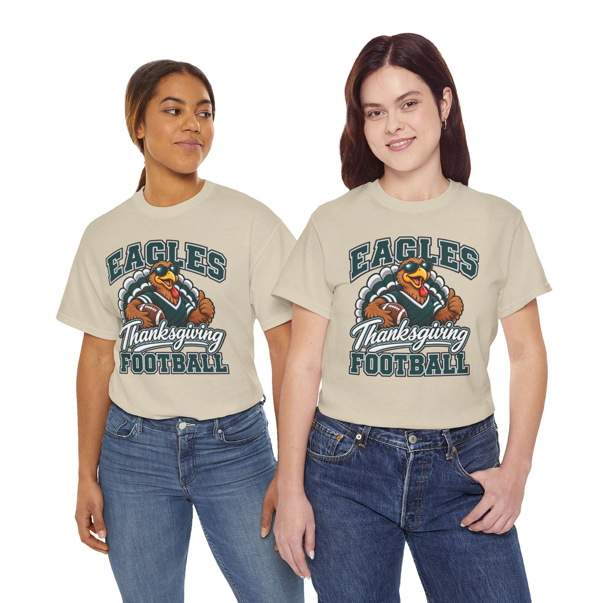 Eagles Thanksgiving Football Tee