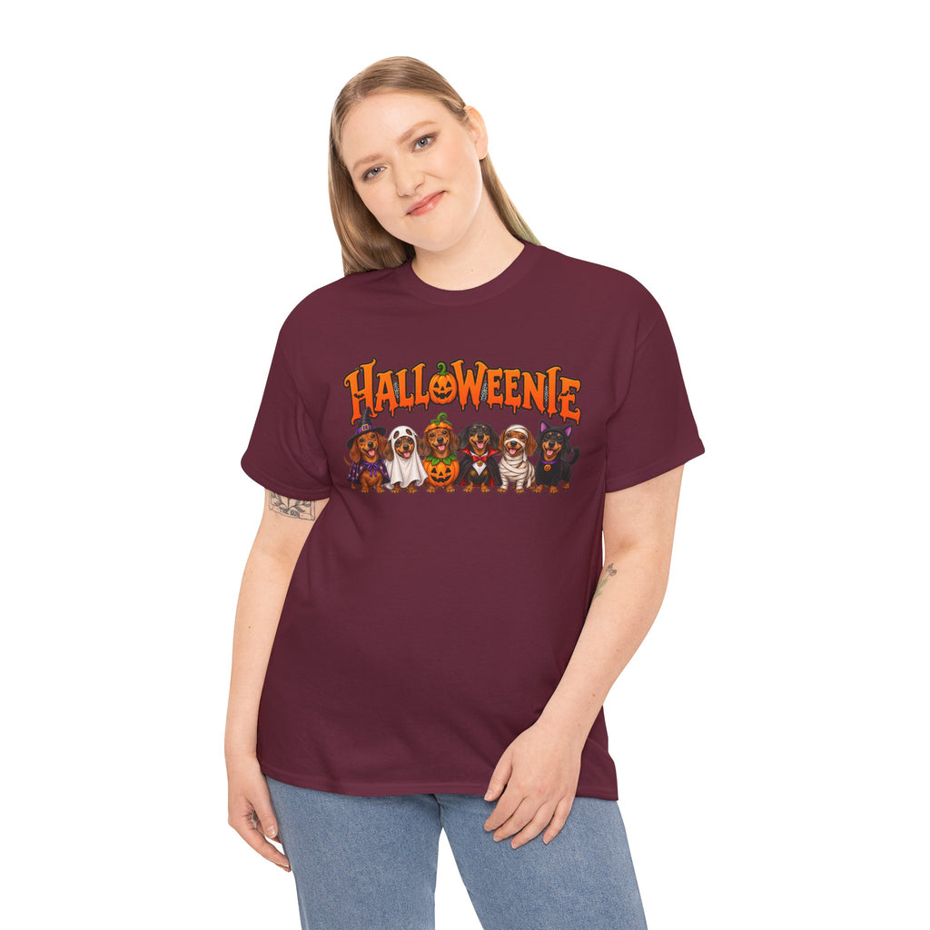 Halloweenie Dachshund T-Shirt | Halloween Dog Graphic