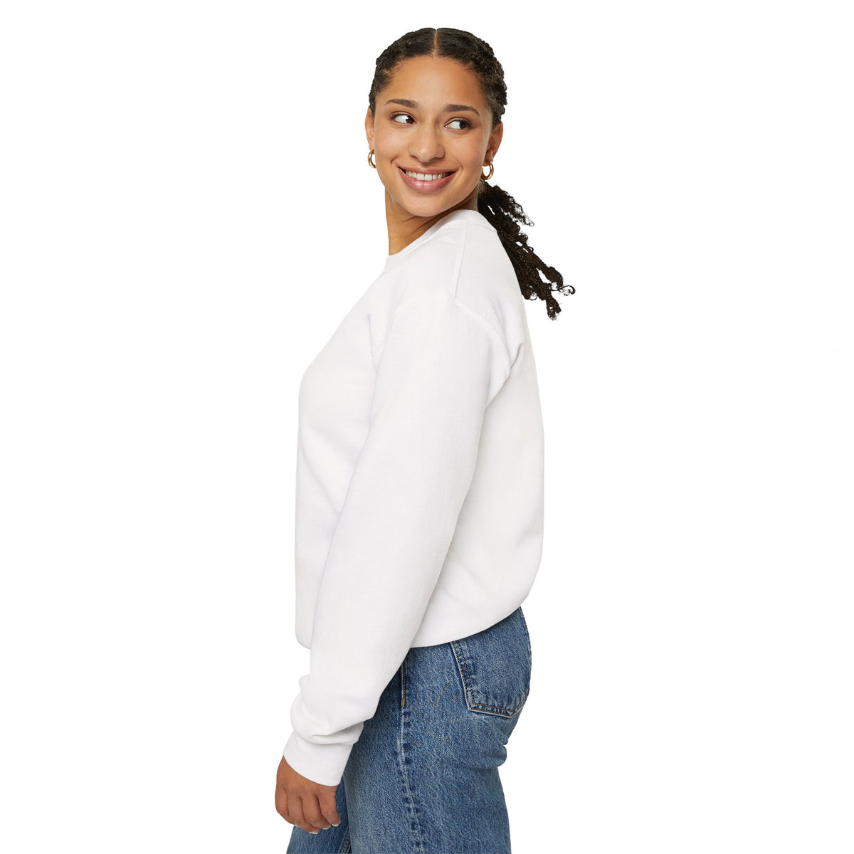 Boo-Jee Leopard Ghost Sweatshirt — Cute Halloween Graphic Crewneck