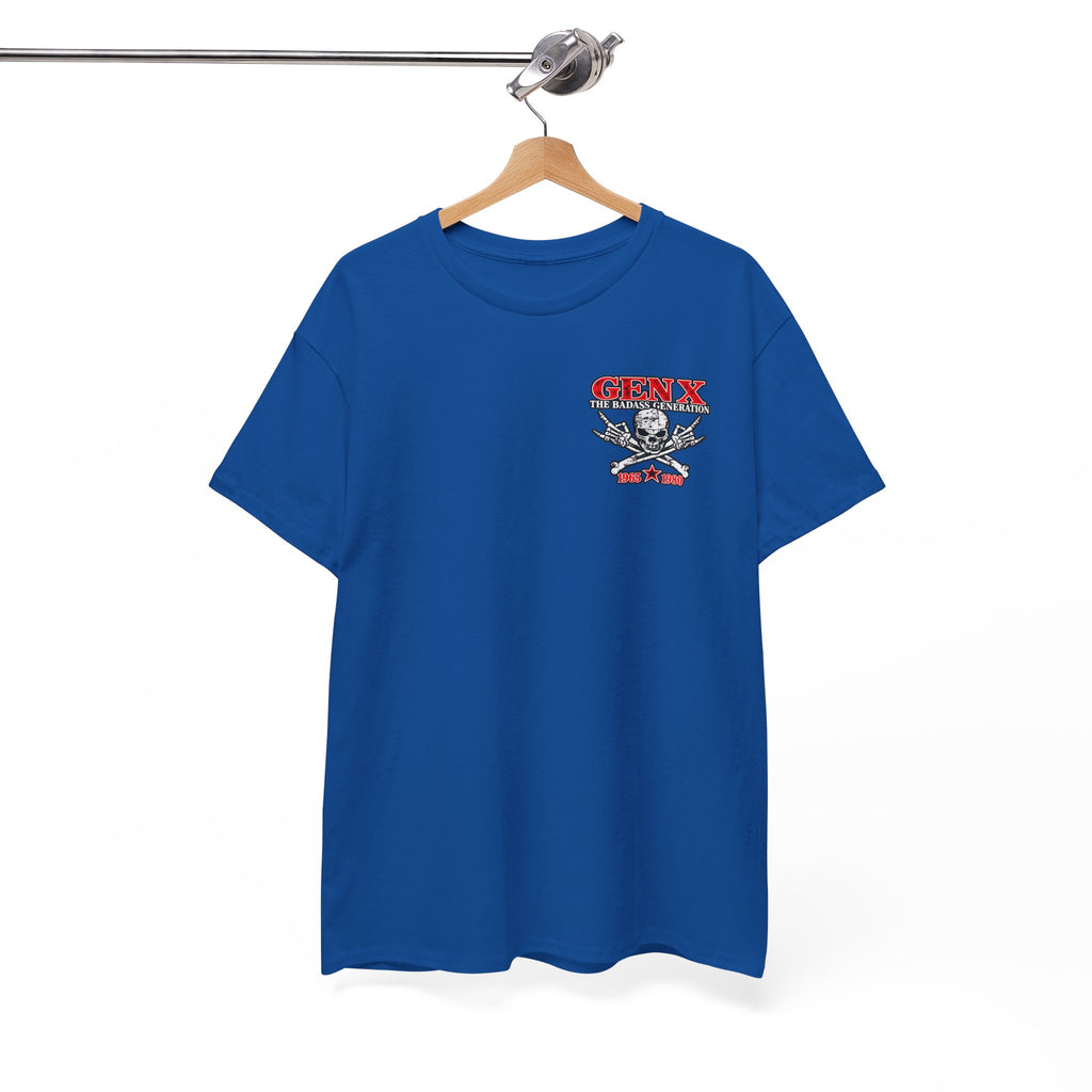 Gen X T‑Shirt — "The Badass Generation" Skull & Crossbones Retro Tee