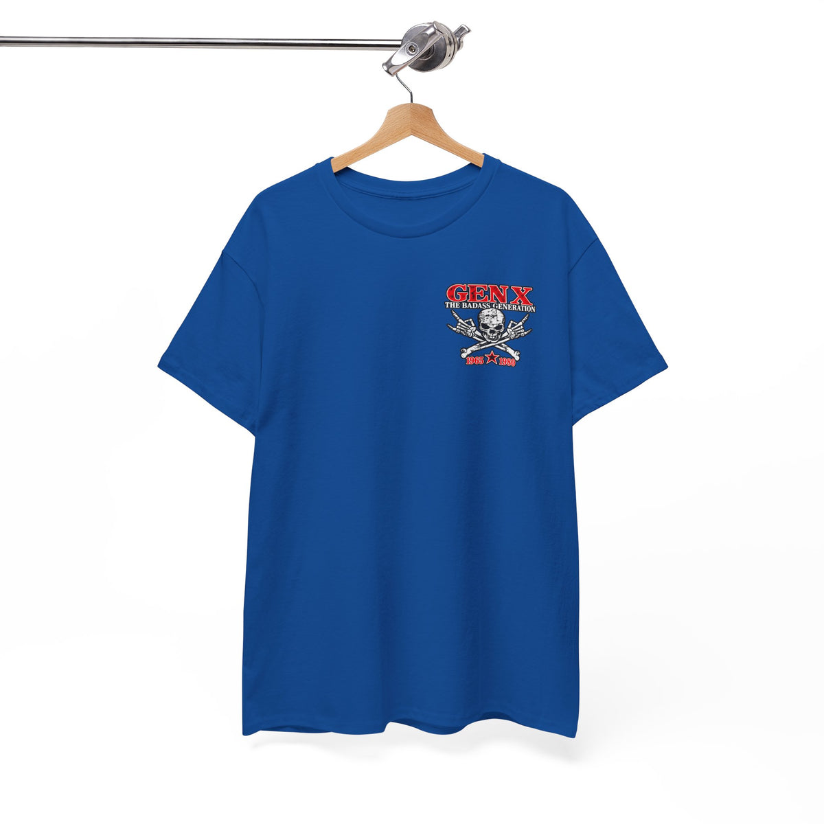 Gen X T‑Shirt — "The Badass Generation" Skull & Crossbones Retro Tee