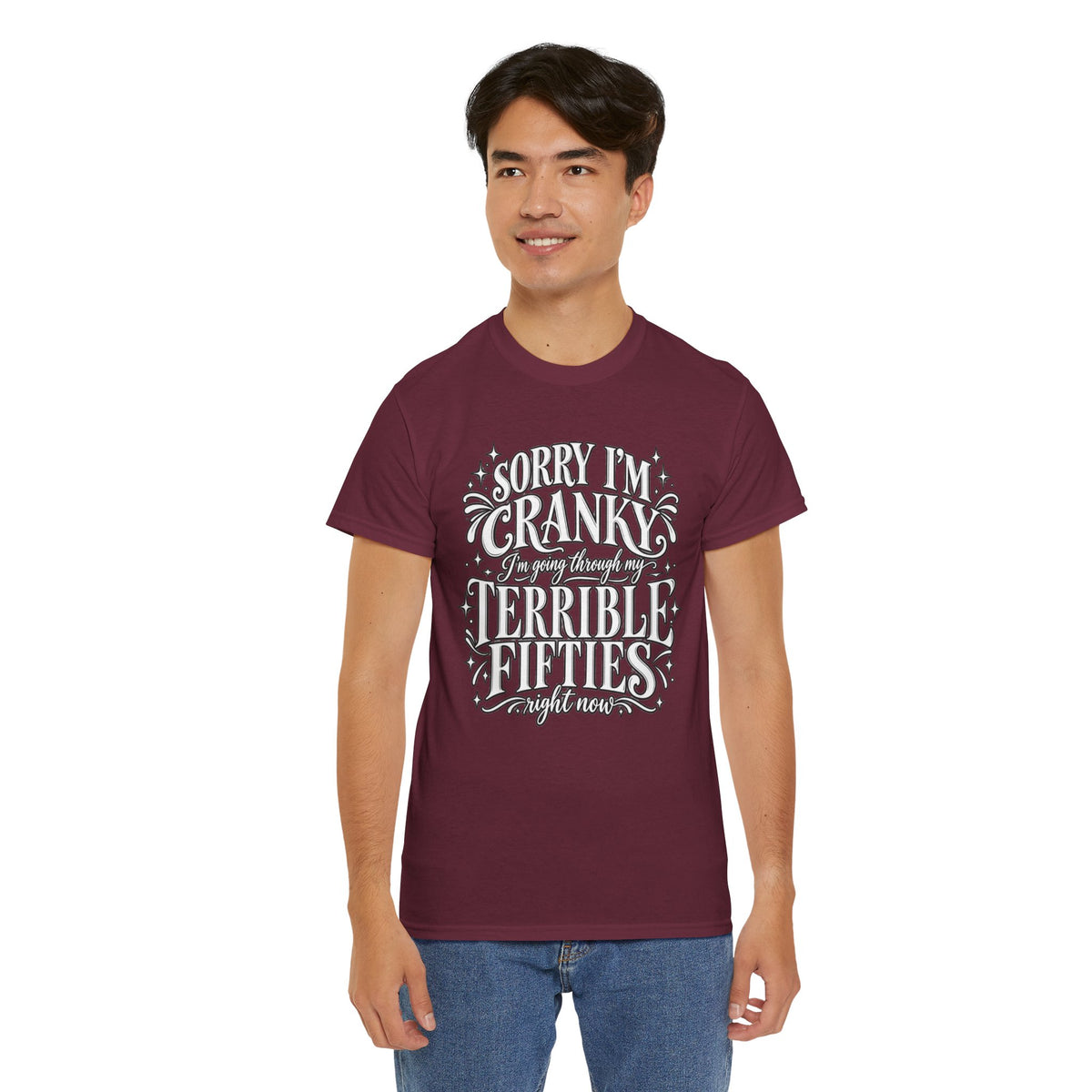 Sorry I'm Cranky—Terrible Fifties Funny Graphic Tee