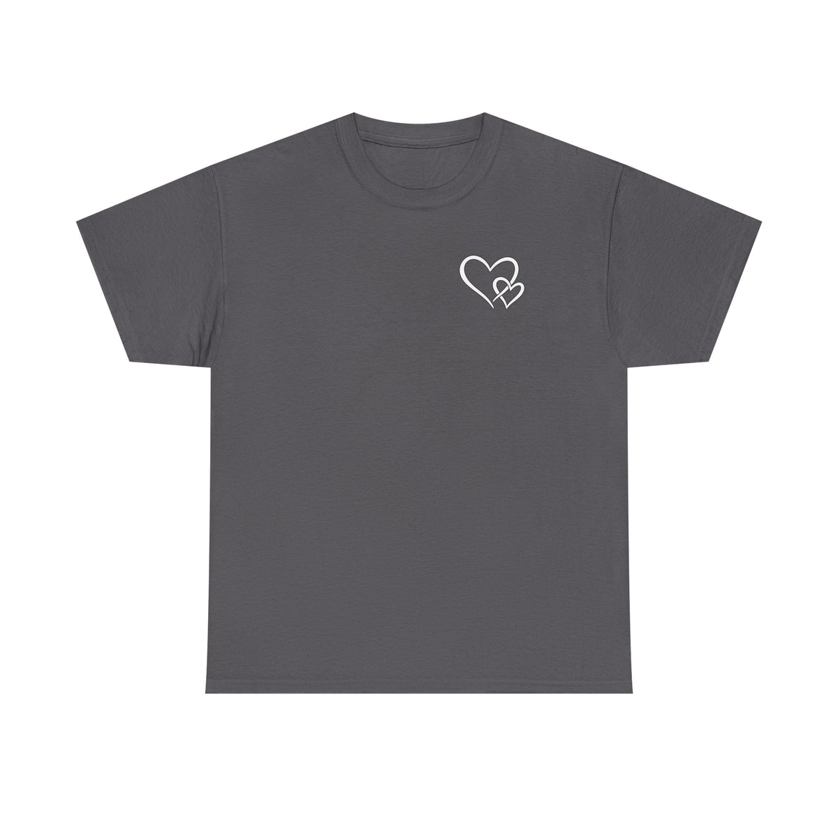 Inspirational Heart T-Shirt – "To the Person Behind Me: You Are Amazing, Beautiful and Enough" Motivational Tee