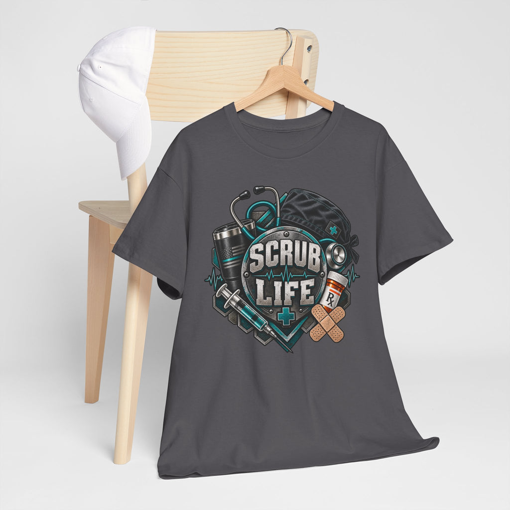 Scrub Life T-Shirt – Nurse & Healthcare Worker Graphic Tee