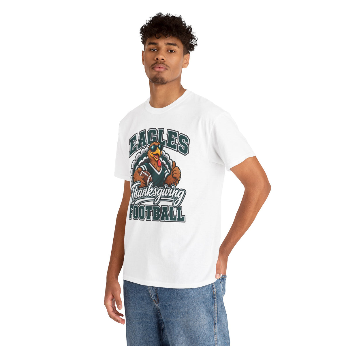 Eagles Thanksgiving Football Tee