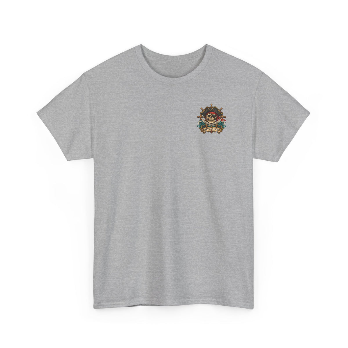 Pirate Skull Tee — "I Was a Pirate" Nautical Skull, Water • Alcohol • Booty • Boats Graphic T‑Shirt