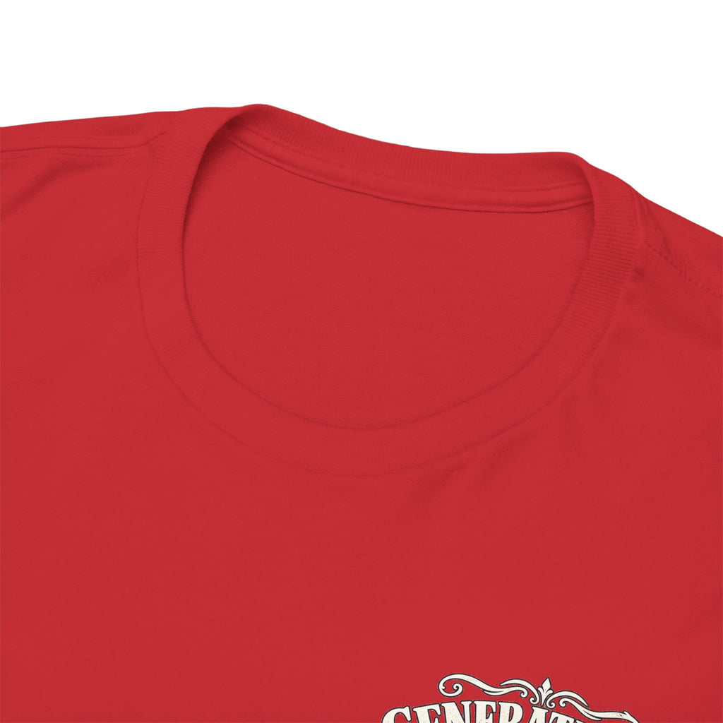 Generation X T‑Shirt — 'Stay Feral' Vintage Whiskey Label Tee (Born 1965–1980)