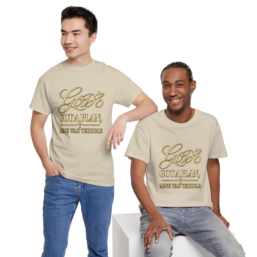 God's Got a Plan T‑Shirt — Inspirational Christian Faith Tee