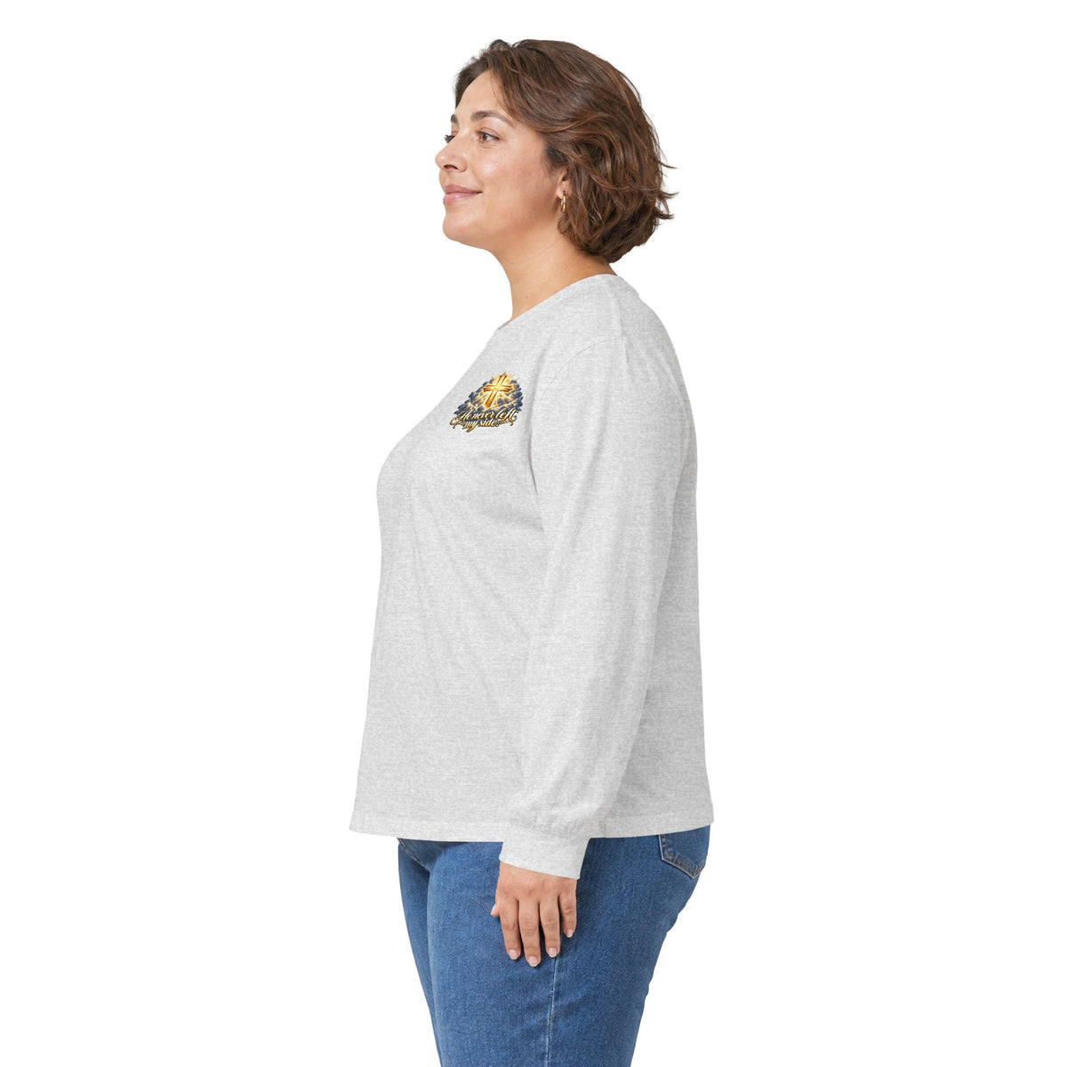 He Is Risen Christian Long Sleeve Tee
