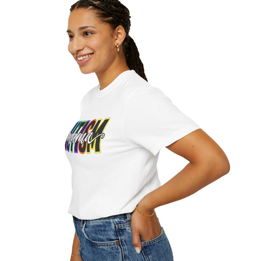 Autism Mama T-Shirt — Colorful Pride Support Tee for Moms
