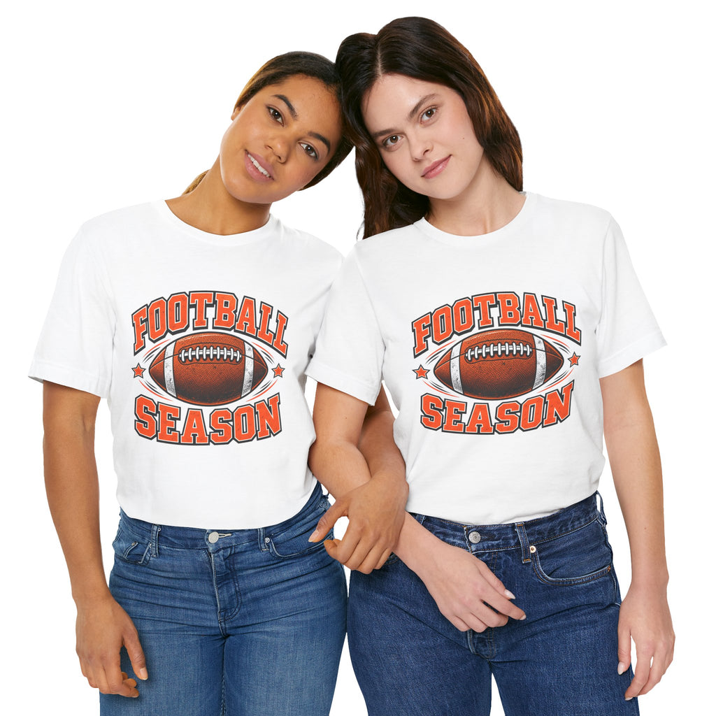 Football Season Tee – Vintage Football Graphic Shirt