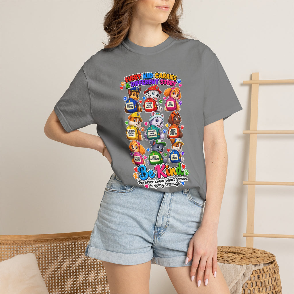 Be Kind Every Kid Carries Inspirational T-Shirt