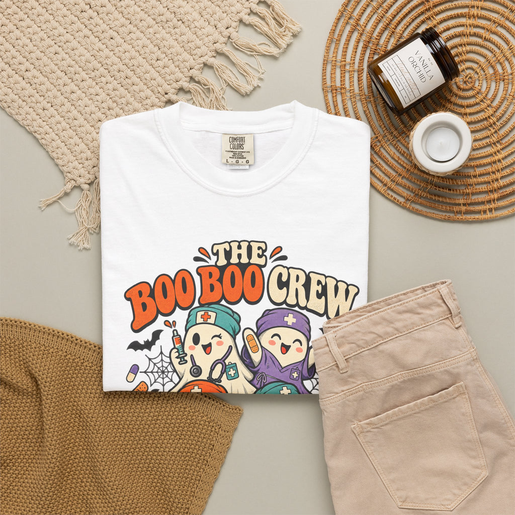 Halloween 'The Boo Boo Crew' Graphic T-Shirt