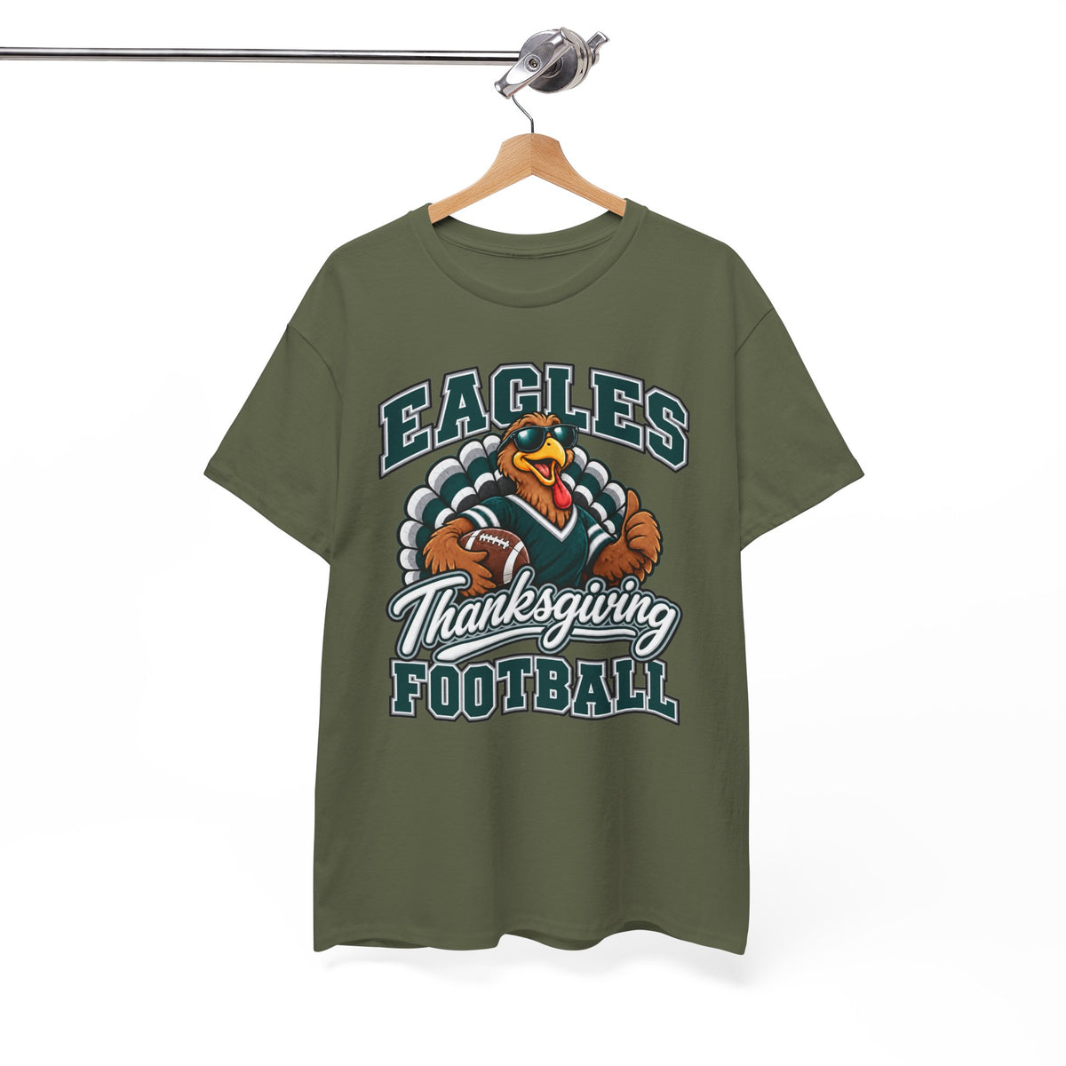 Eagles Thanksgiving Football Tee