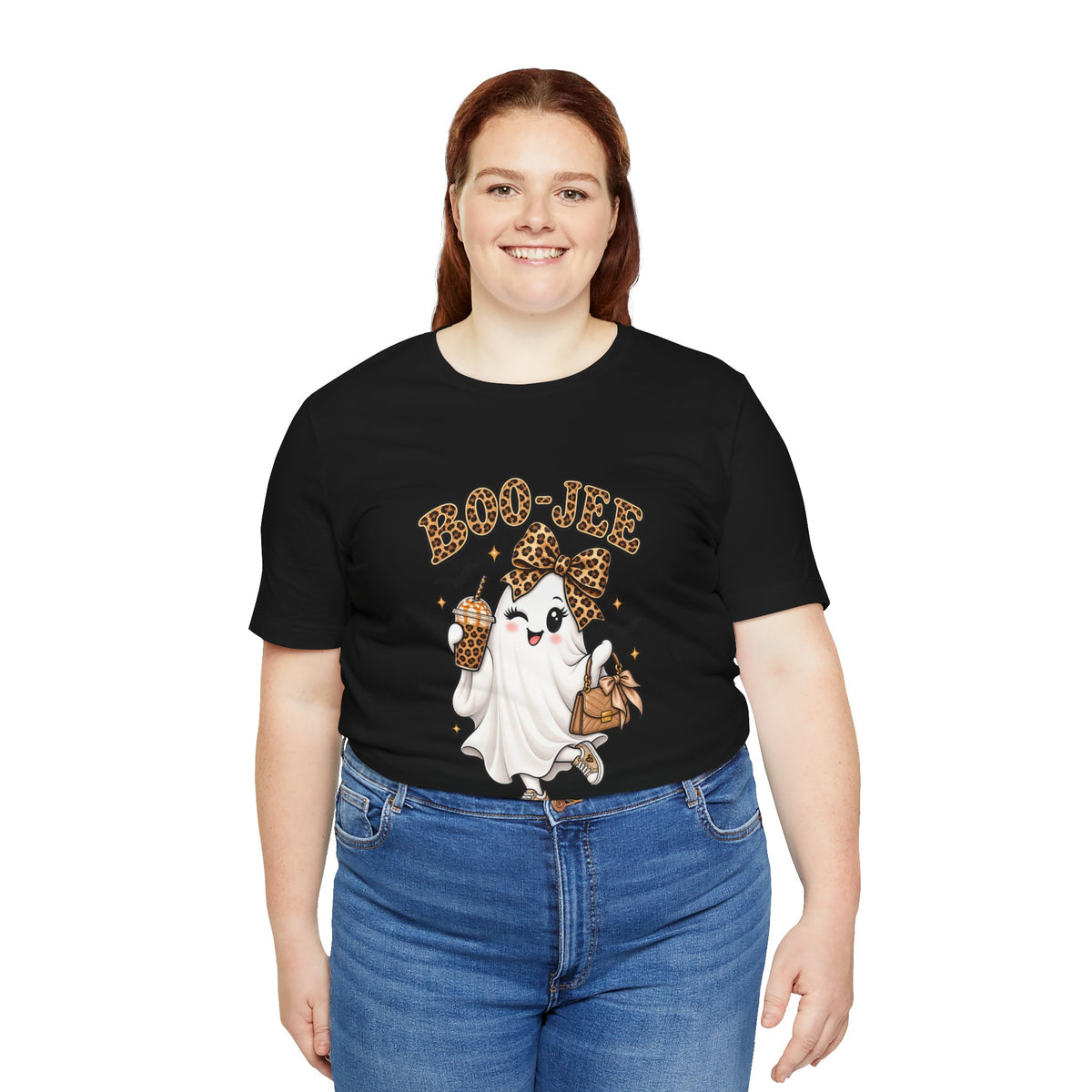 Boo-Jee Leopard Ghost Tee