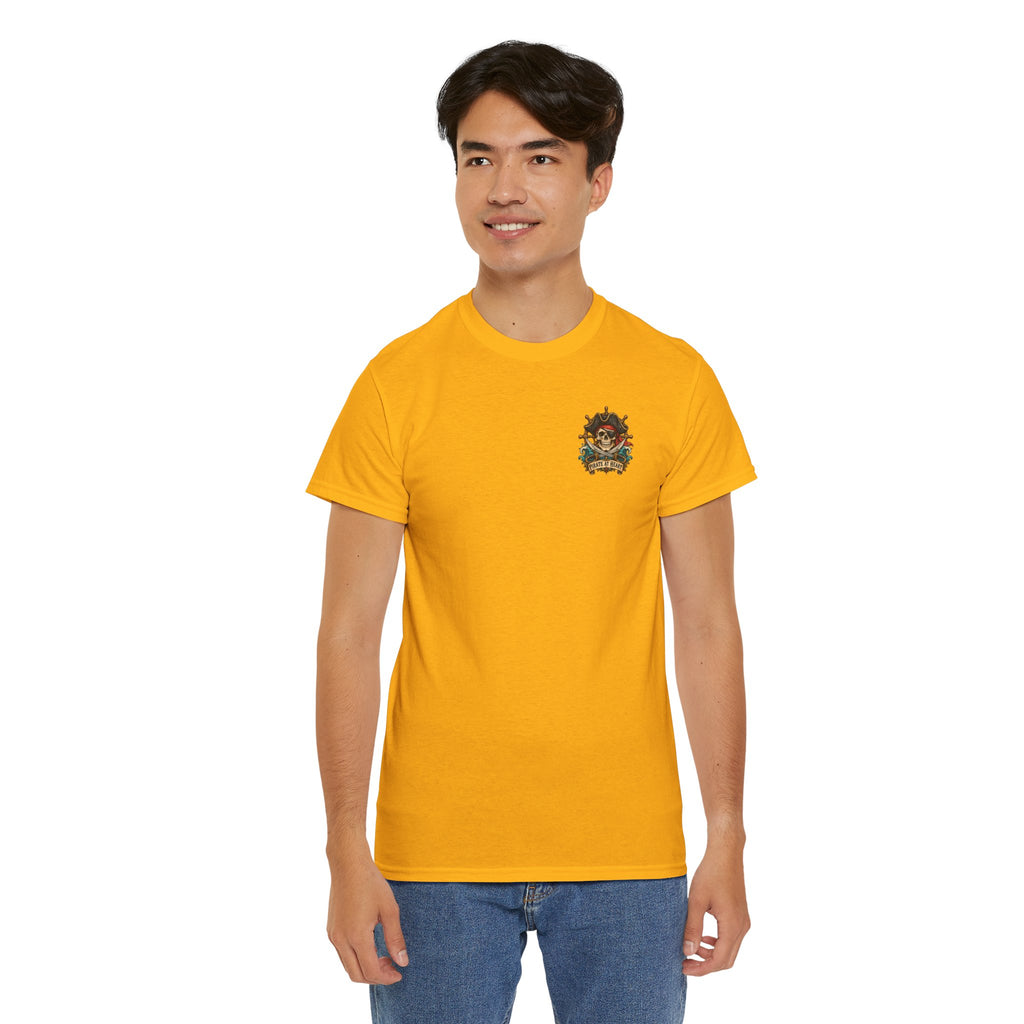 Pirate Skull Tee — "I Was a Pirate" Nautical Skull, Water • Alcohol • Booty • Boats Graphic T‑Shirt