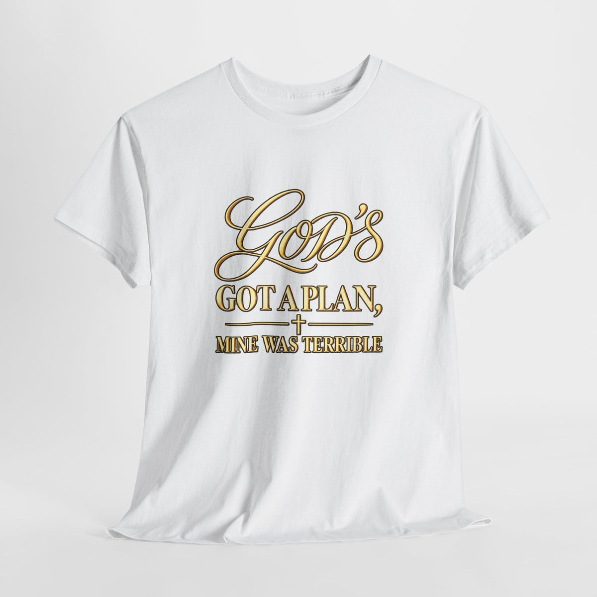 God's Got a Plan T‑Shirt — Inspirational Christian Faith Tee