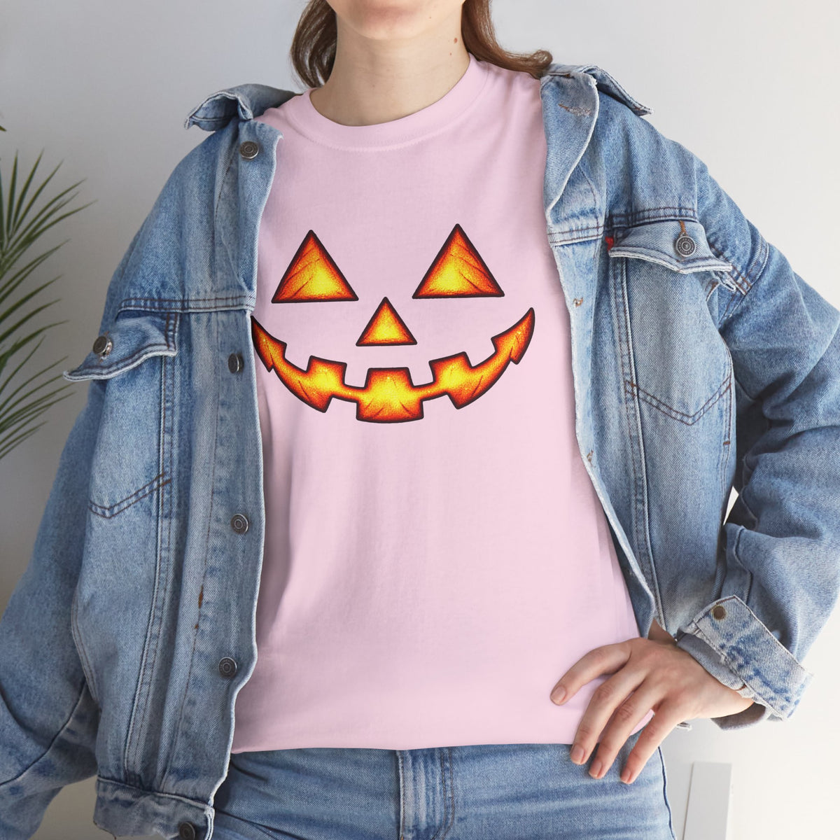 Halloween Jack-O'-Lantern Happy T-Shirt