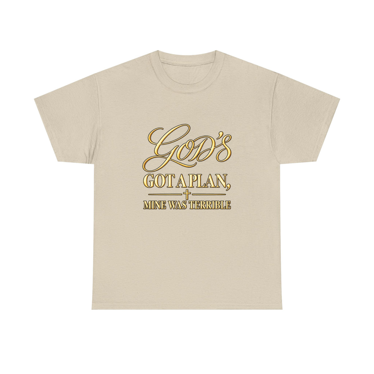God's Got a Plan T‑Shirt — Inspirational Christian Faith Tee