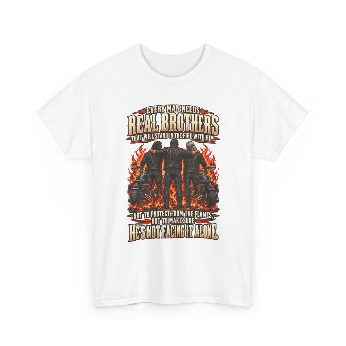 Real Brothers Graphic T-Shirt – Brotherhood and Strength
