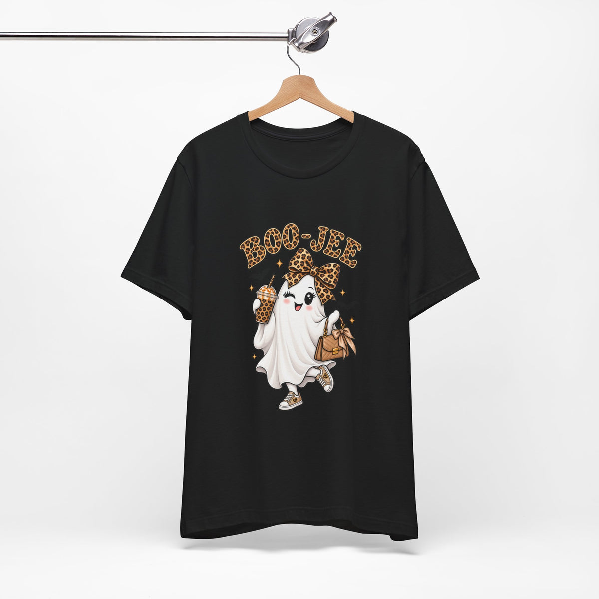 Boo-Jee Leopard Ghost Tee