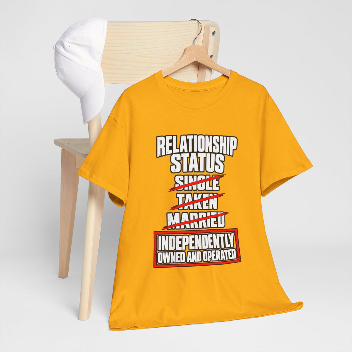 Independently Owned and Operated Relationship Status T-Shirt