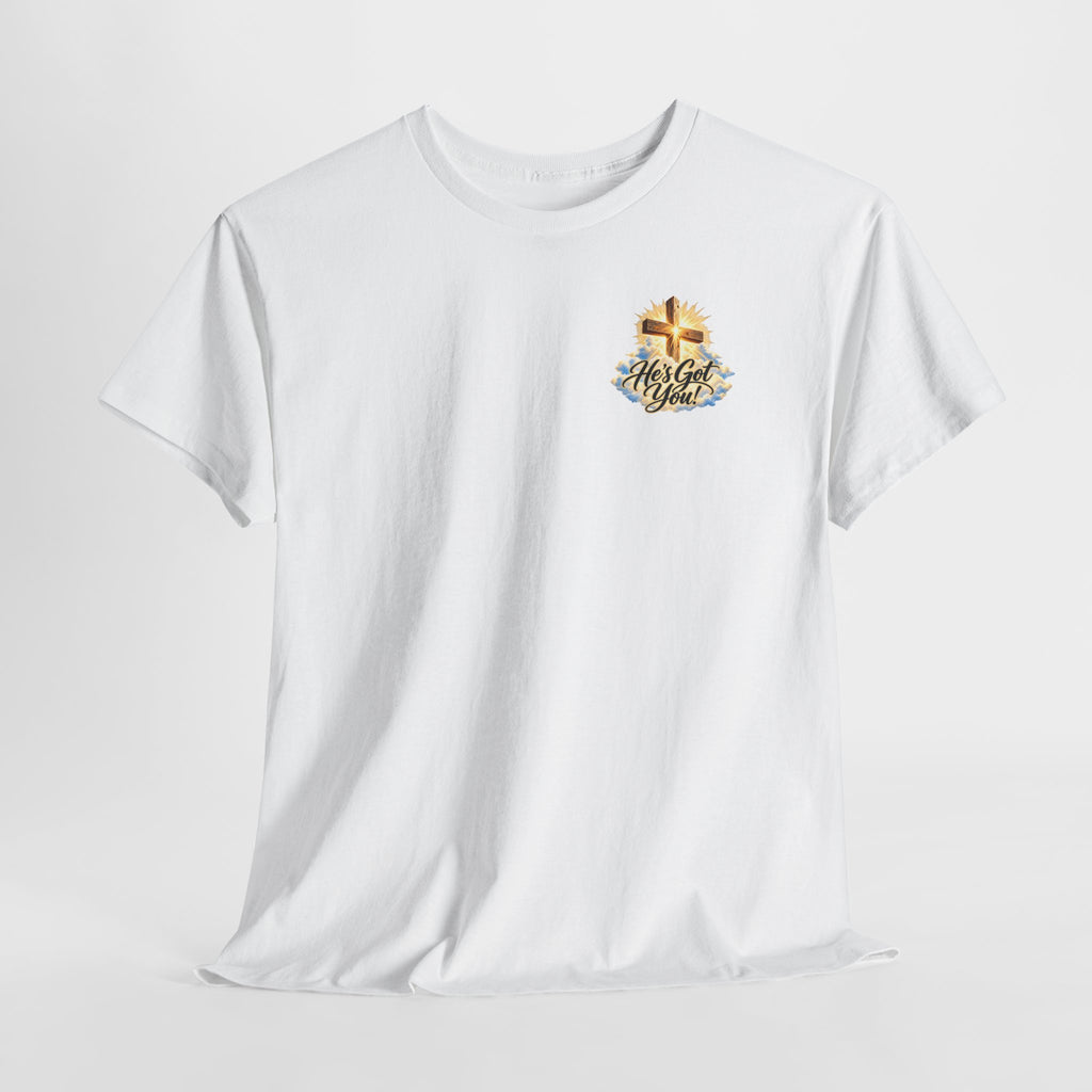 Don't Overthink It He's Got You Tee — Christian Cross Inspirational T‑Shirt