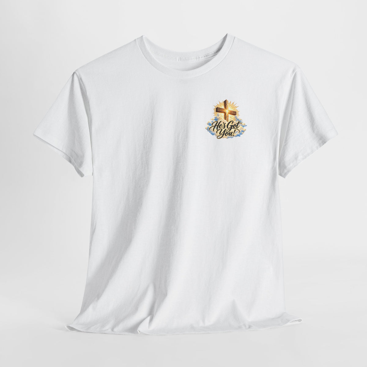 Don't Overthink It He's Got You Tee — Christian Cross Inspirational T‑Shirt
