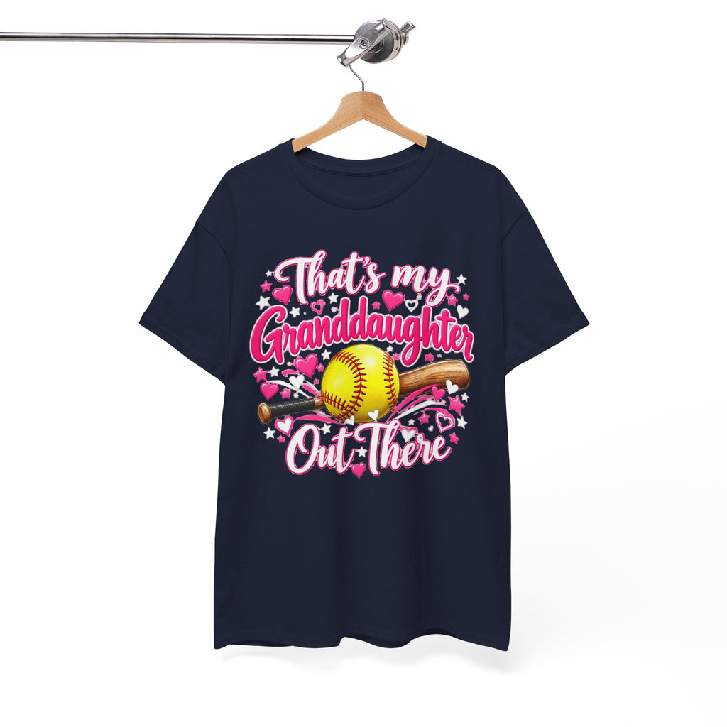 That’s My Granddaughter Out There Softball Grandma T-Shirt