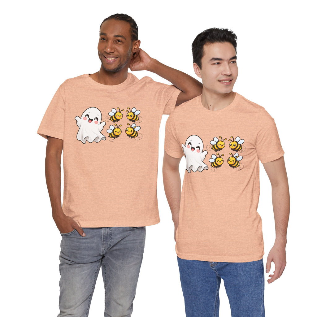 Boo & Bees Halloween Tee – Cute Ghost & Bee Shirt | Spooky Season Must-Have