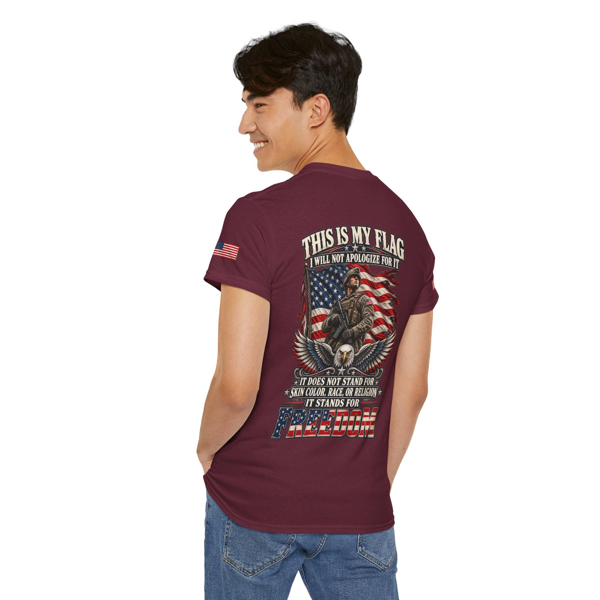 This Is My Flag American Patriot T-Shirt