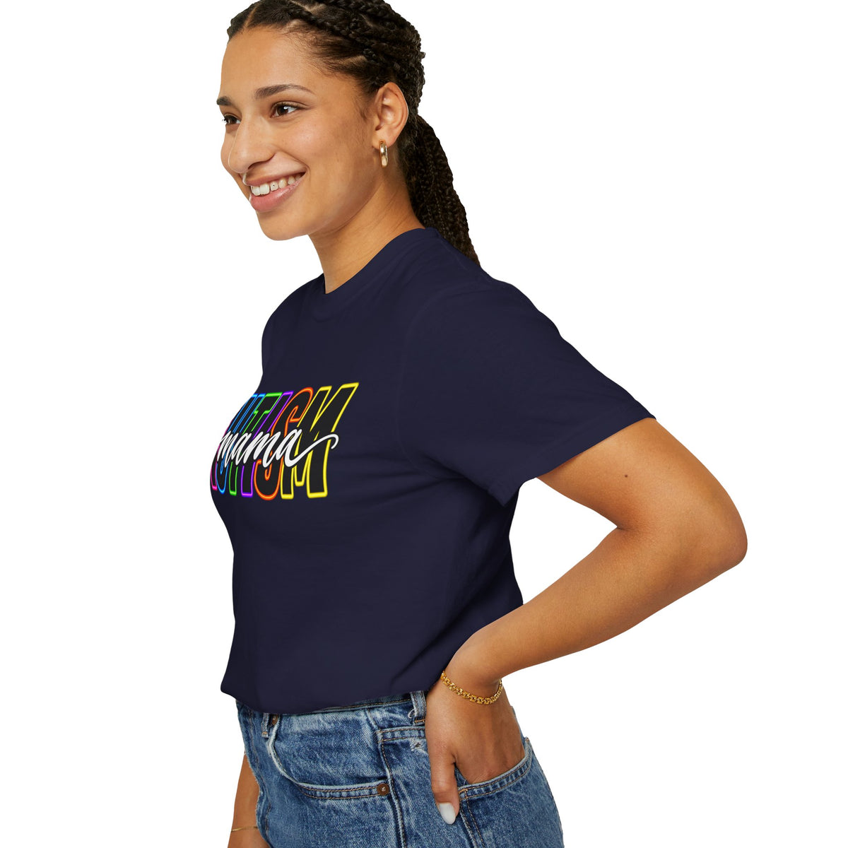 Autism Mama T-Shirt — Colorful Pride Support Tee for Moms