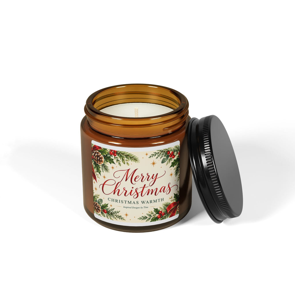 Merry Christmas Scented Warmth Soy Candle