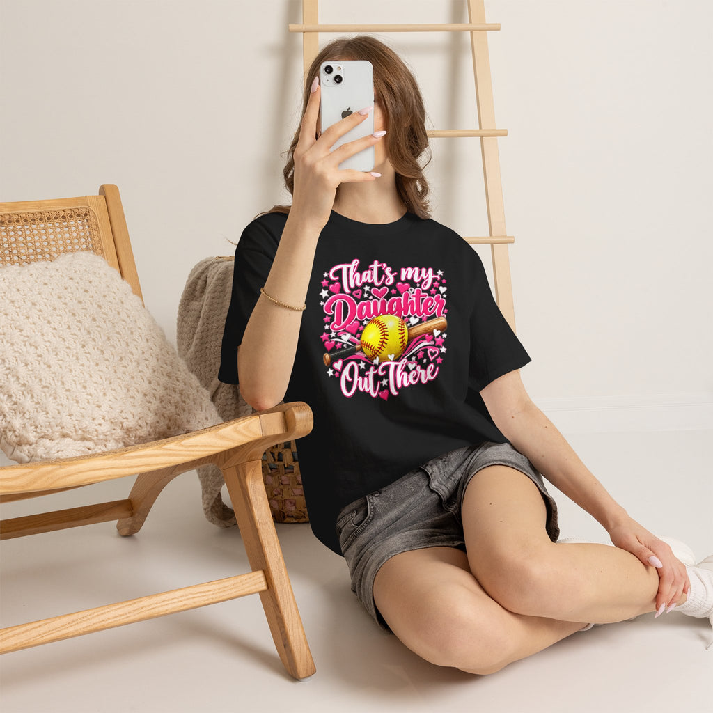 That’s My Daughter Out There Softball T-Shirt