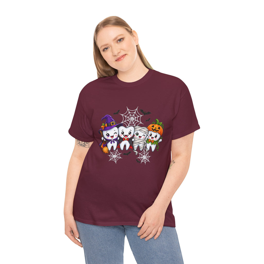 Halloween Teeth T-Shirt | Cute Dental Costume Graphic