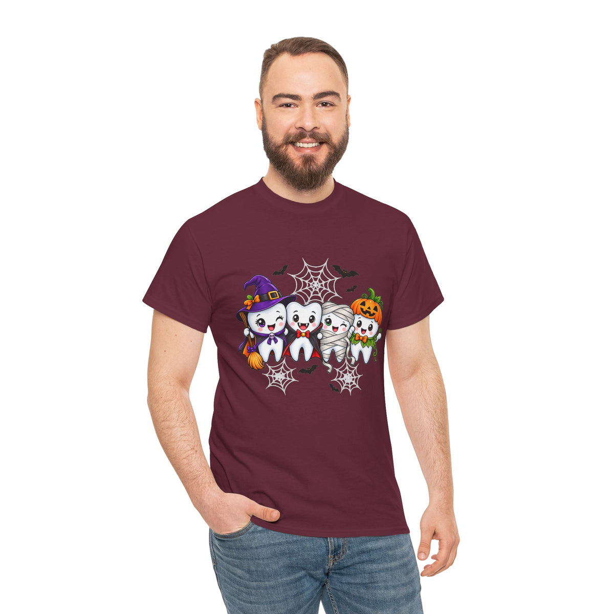 Halloween Teeth T-Shirt | Cute Dental Costume Graphic