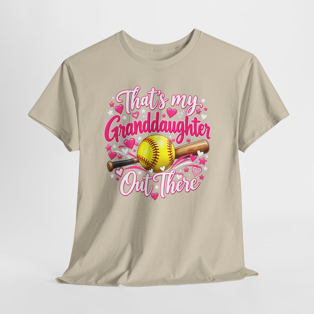 That’s My Granddaughter Out There Softball Grandma T-Shirt