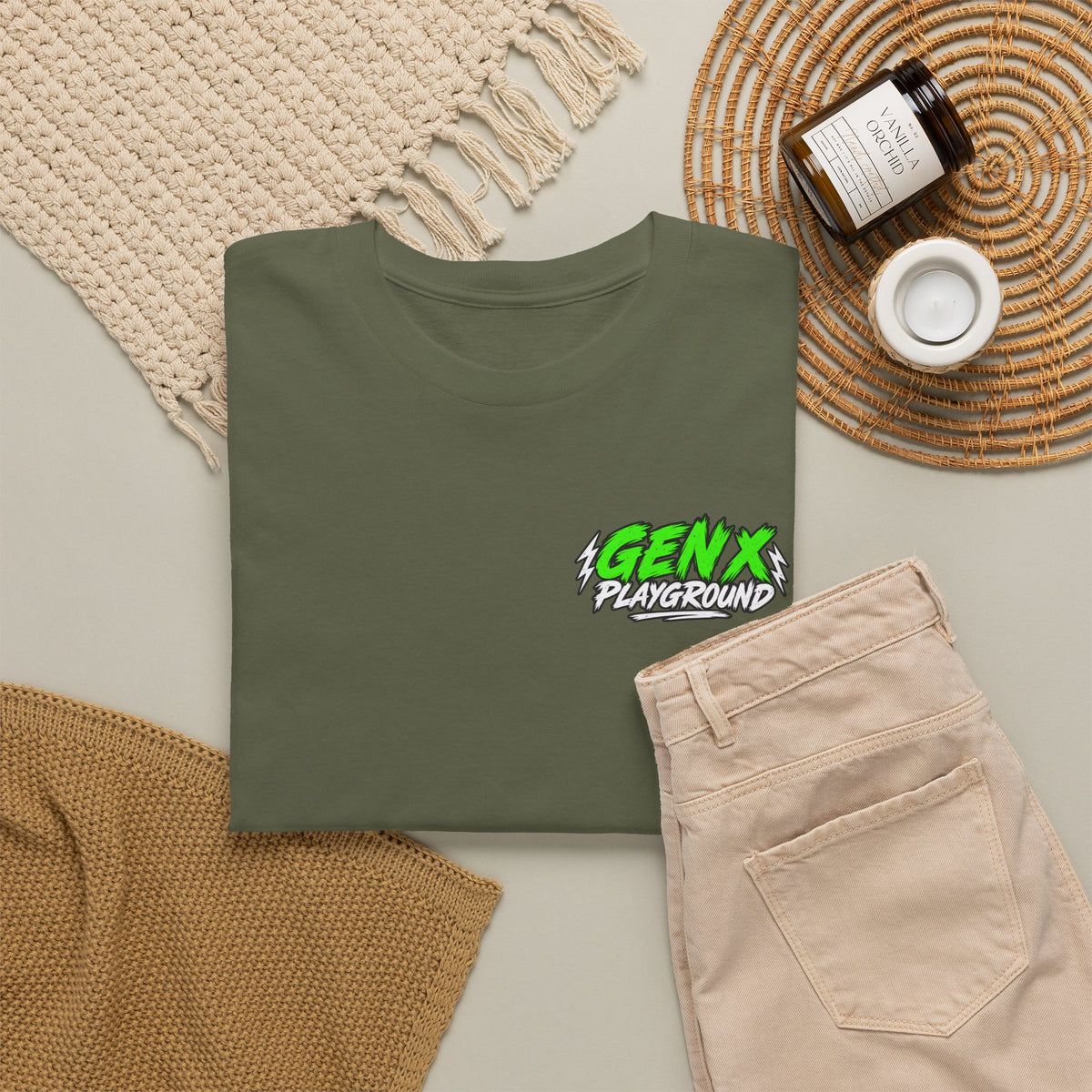 Gen X Playground T‑Shirt — "Welcome to the Gen X Playground" Graphic Tee