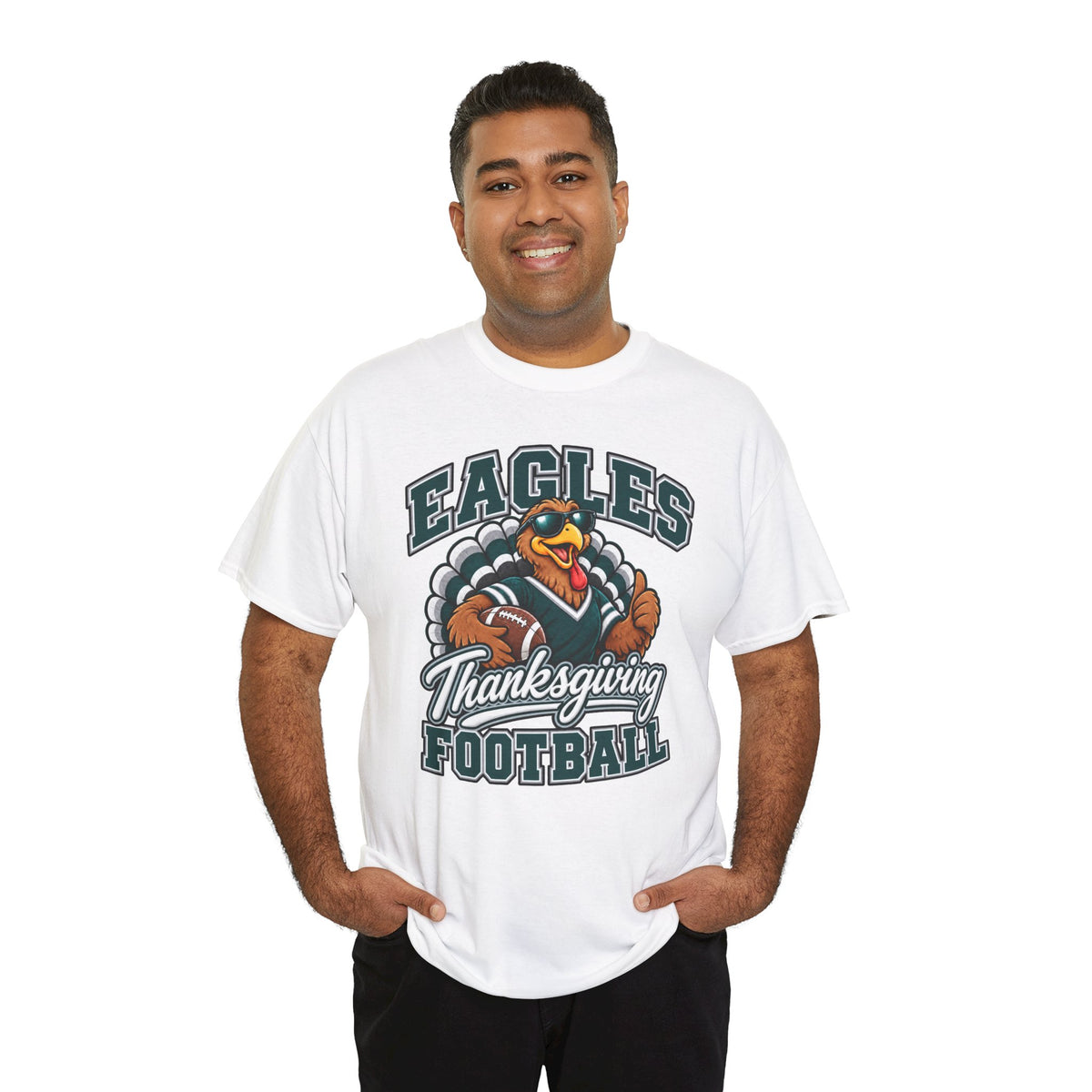 Eagles Thanksgiving Football Tee