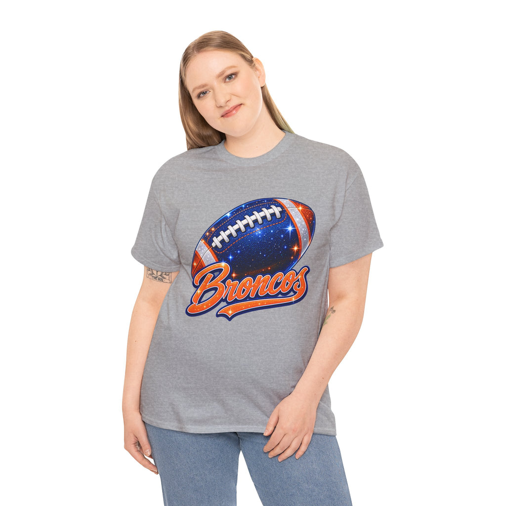 Broncos Football T-Shirt — Galaxy Football Graphic Tee