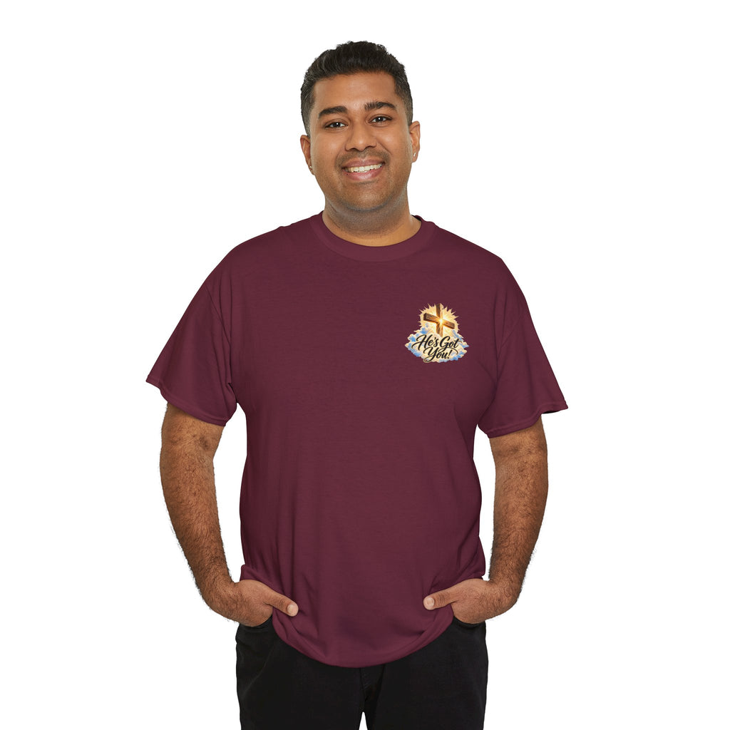 Don't Overthink It He's Got You Tee — Christian Cross Inspirational T‑Shirt
