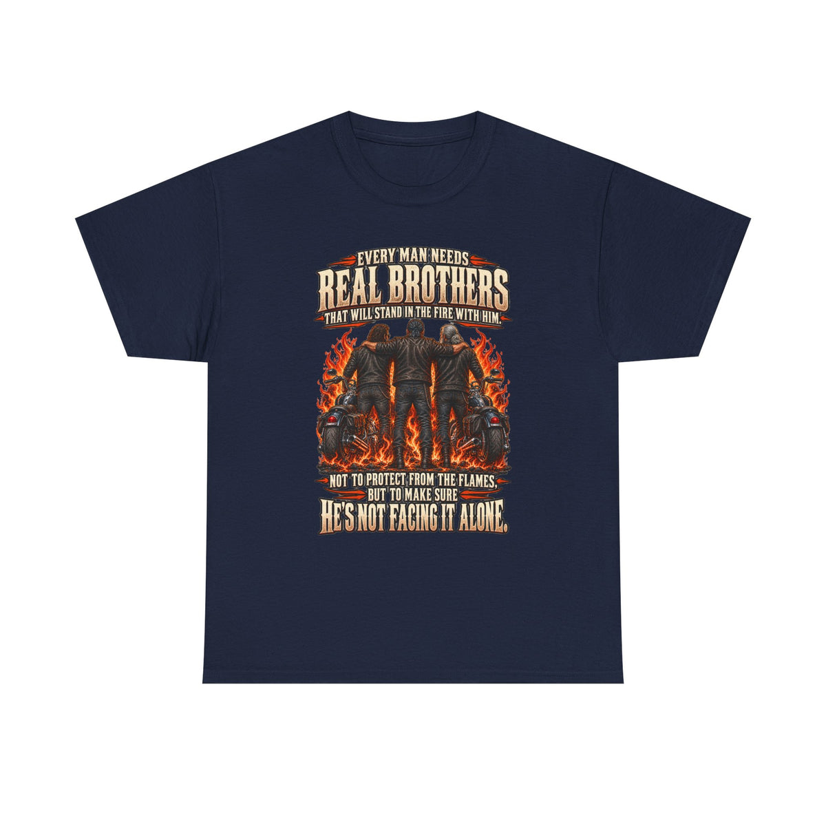 Real Brothers Graphic T-Shirt – Brotherhood and Strength