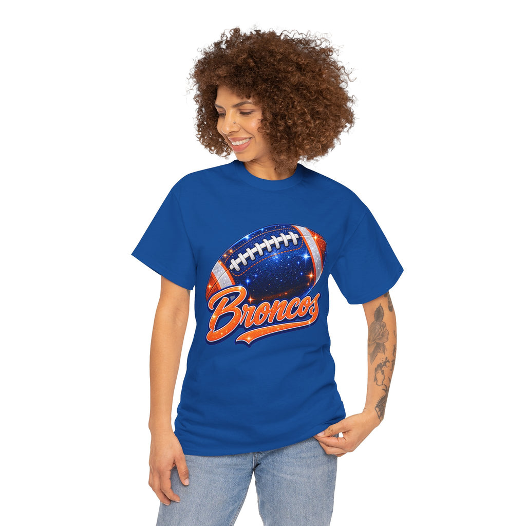 Broncos Football T-Shirt — Galaxy Football Graphic Tee