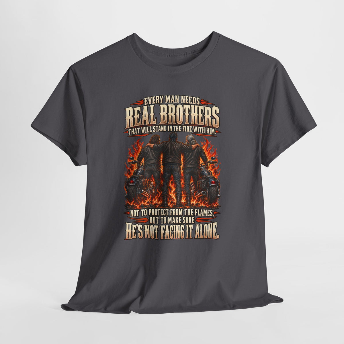 Real Brothers Graphic T-Shirt – Brotherhood and Strength