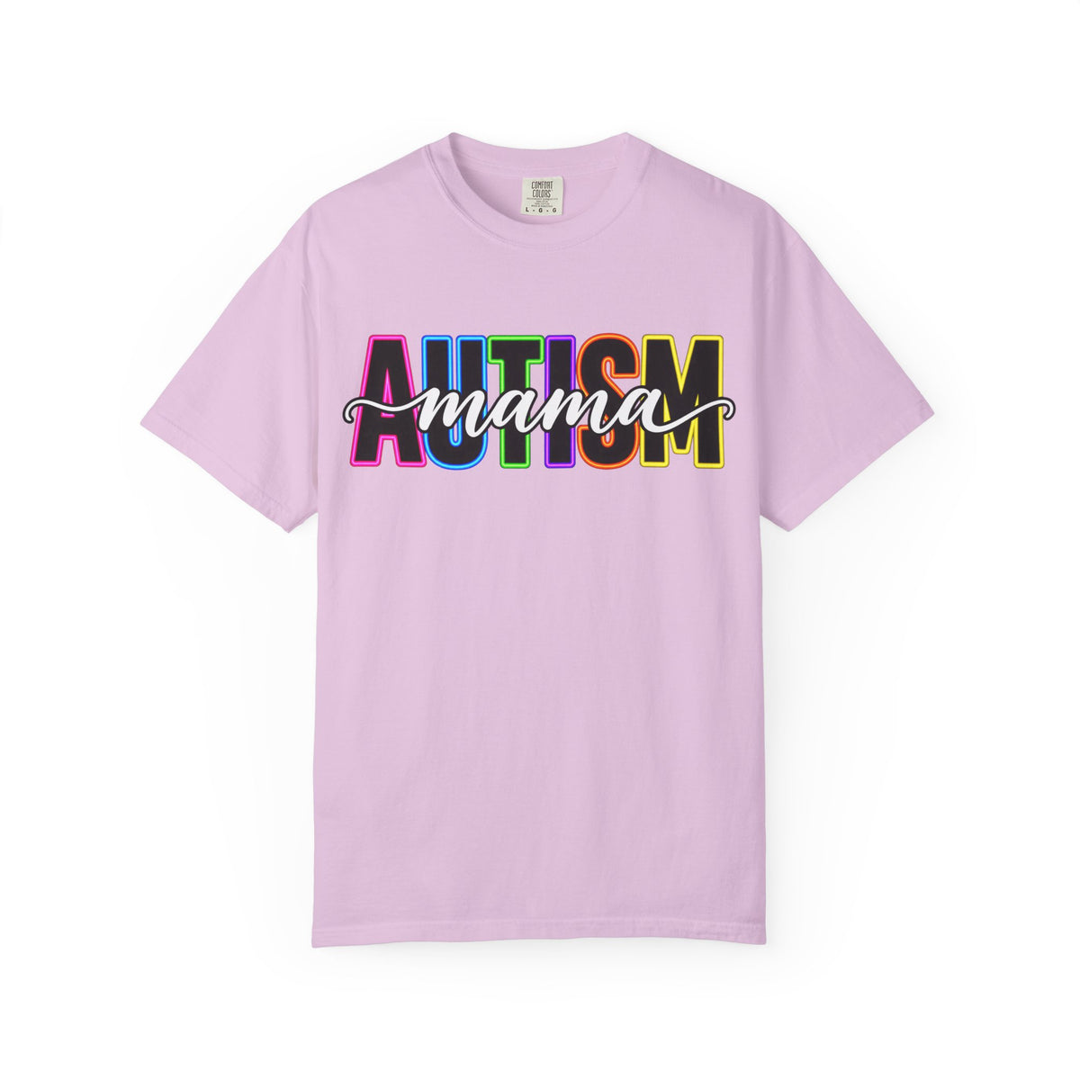 Autism Mama T-Shirt — Colorful Pride Support Tee for Moms